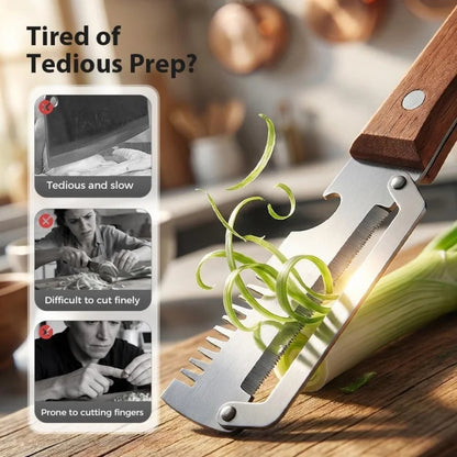 3in1 Peeler Knife Stainless Steel