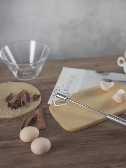 Hand Pressure Semi-Automatic Egg Beater
